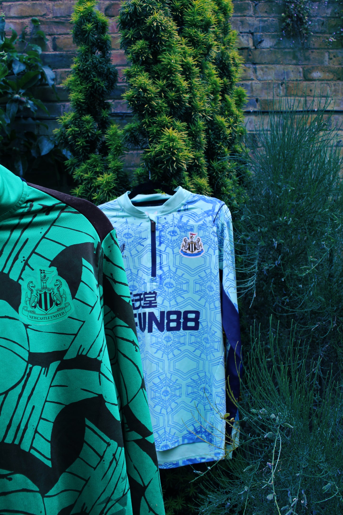 Custom Newcastle United Away Matchday 1/4 Zip