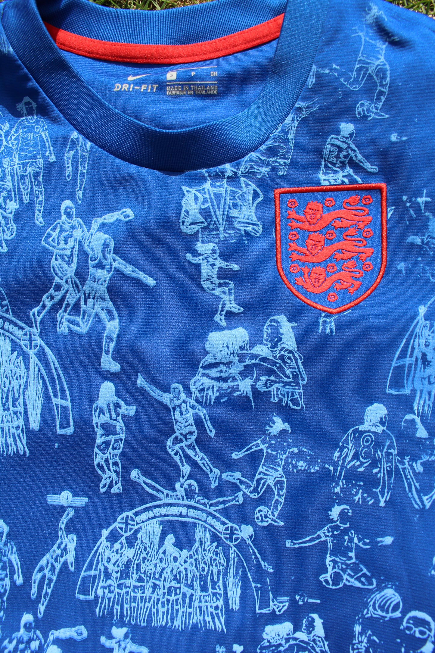 Custom England 2020/21 Training top Small