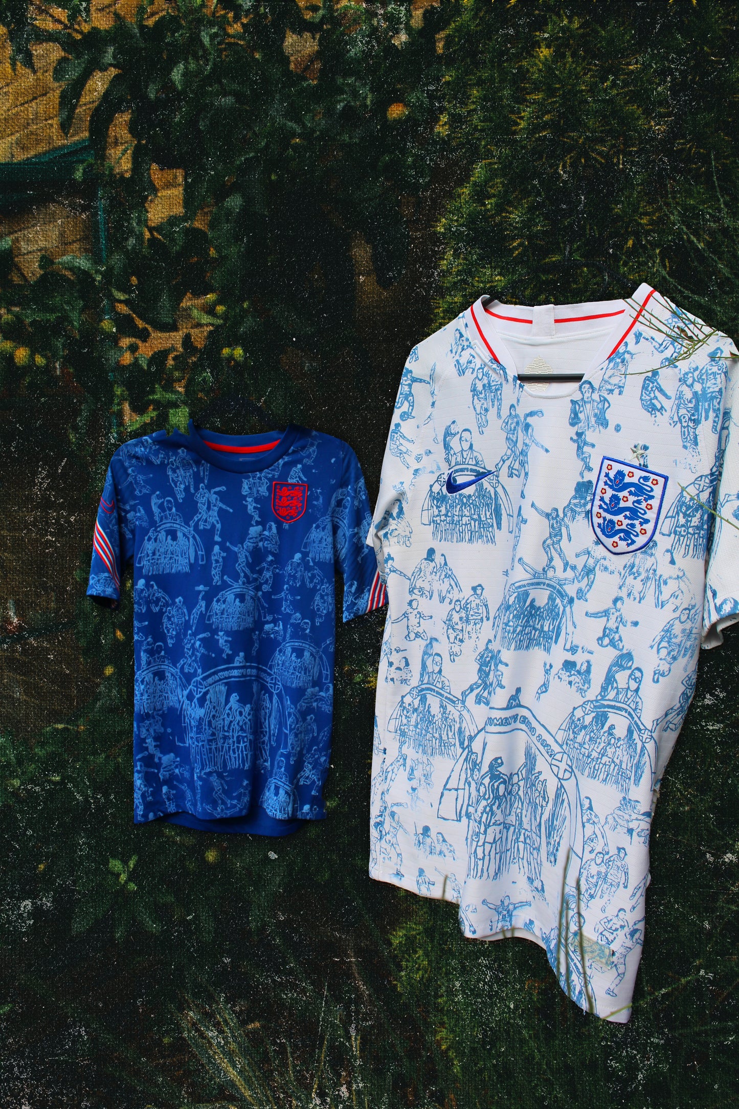 Custom England 2020/21 Training top Small