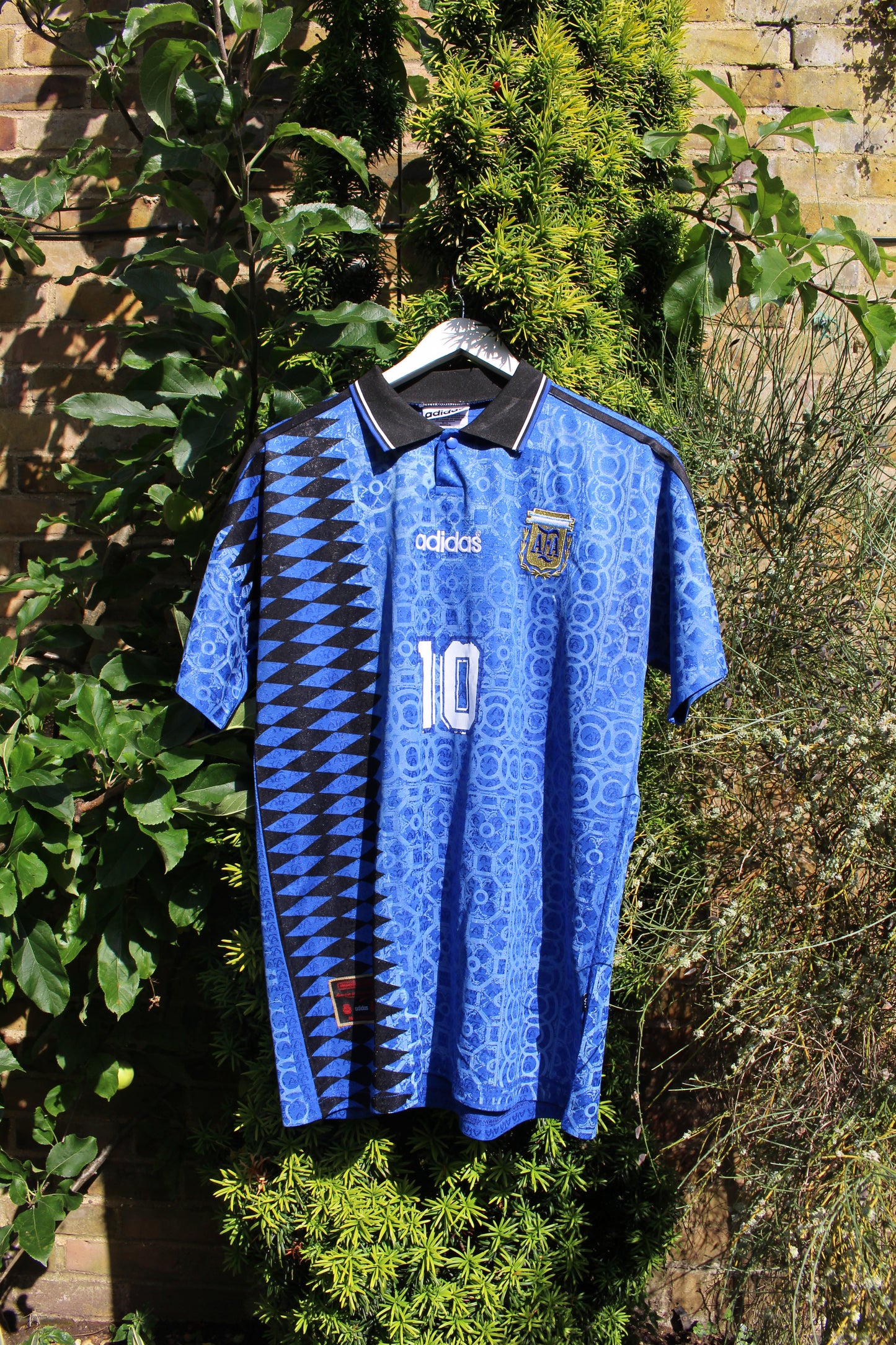 Custom Argentina 1994 Away Jersey Large