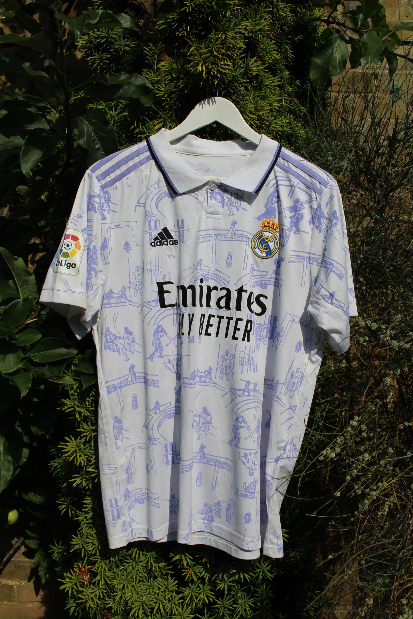 Custom Real Madrid Modrić 2022/23 Home Jersey Large