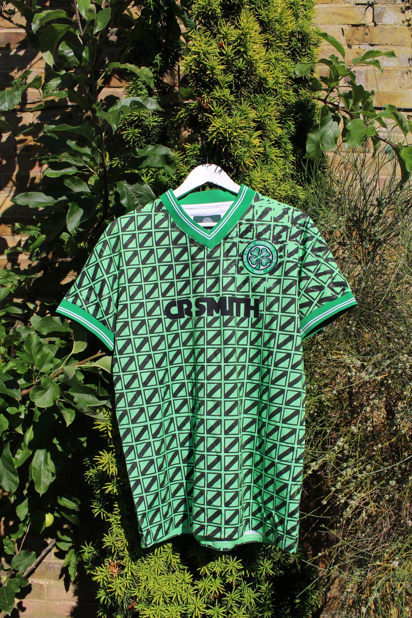 Custom Printed Celtic 1984/86 Away Jersey Large