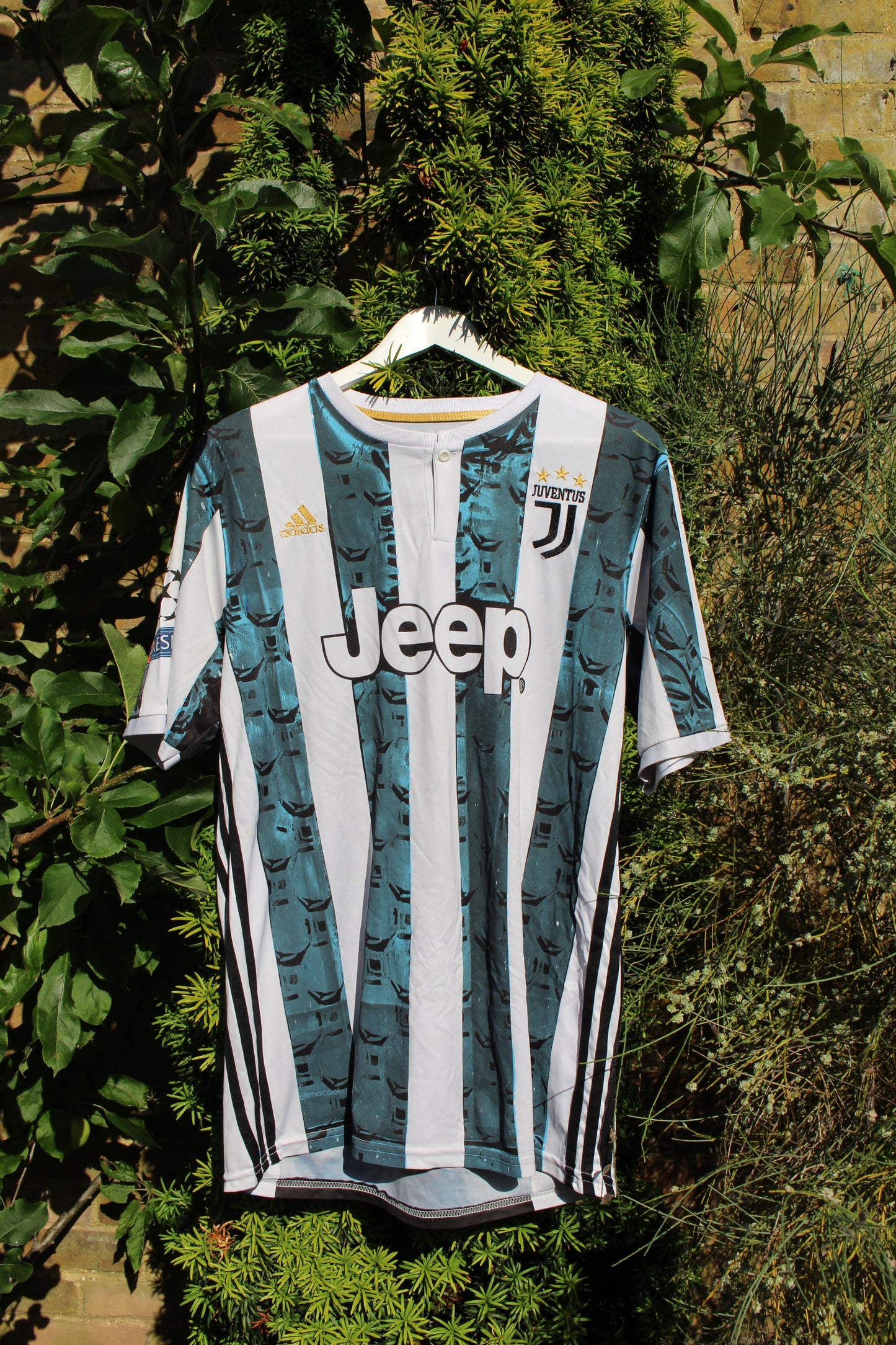 Custom Juventus 2017/18 Home Jersey Dybala #21 Jersey XL