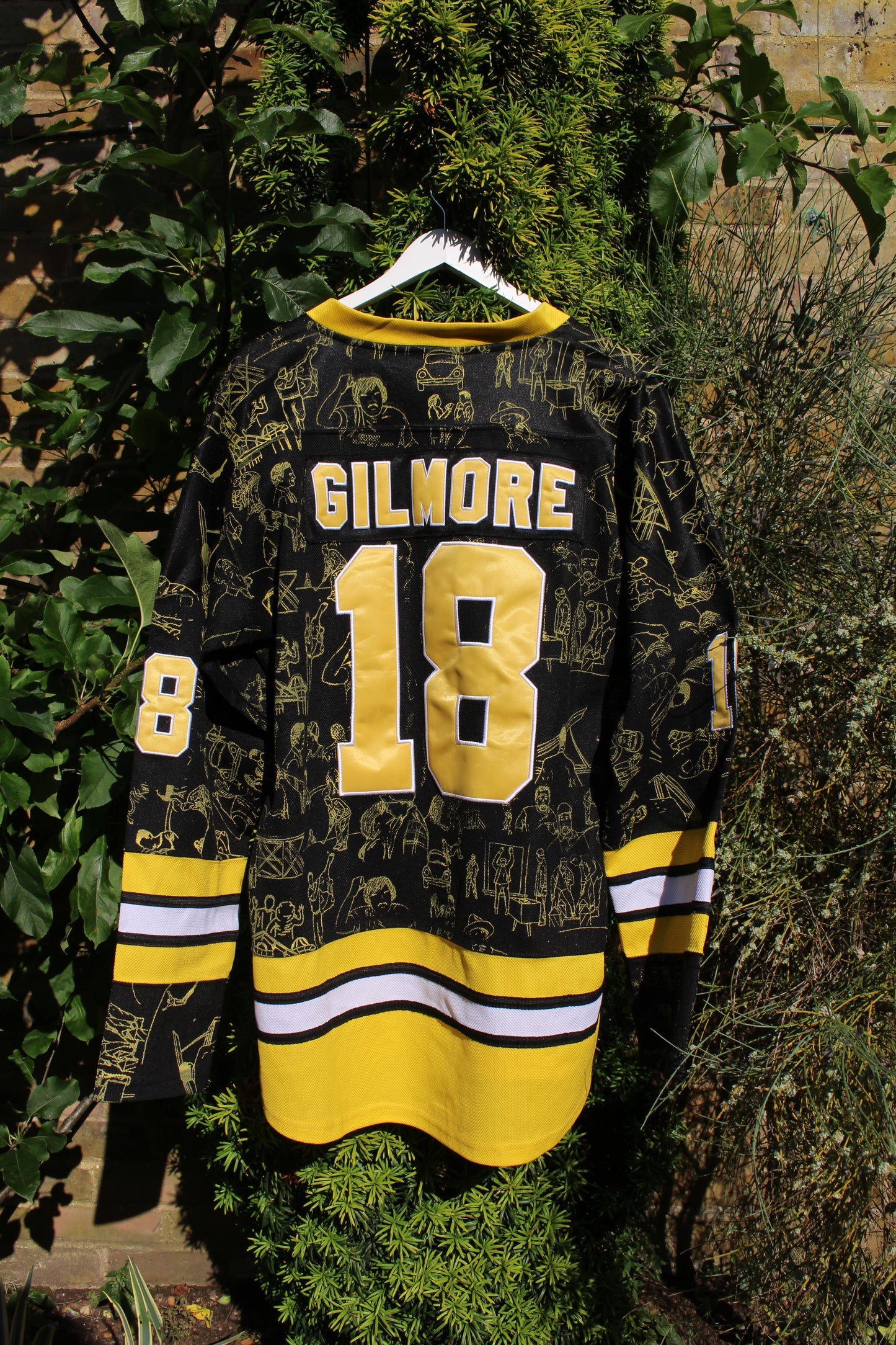 Custom Gilmore Hockey Jersey Large