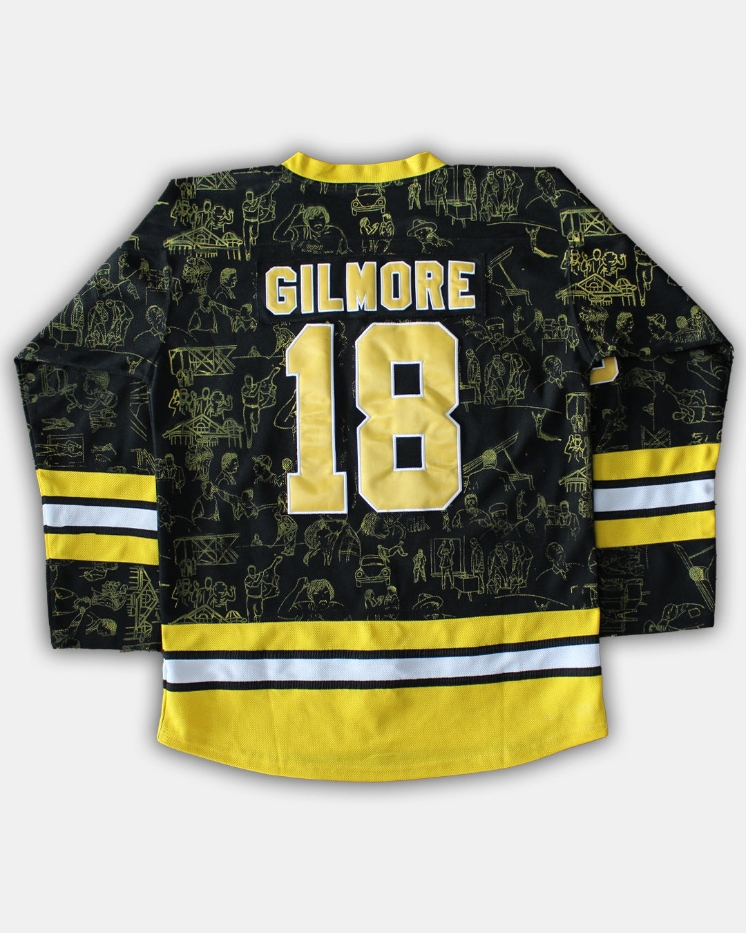 Custom Gilmore Hockey Jersey Large