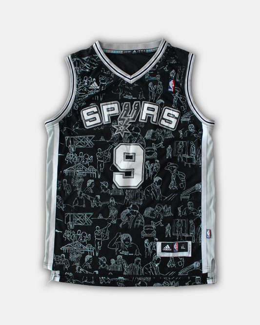 Custom PARKER San Antonio Spurs NBA Jersey XL