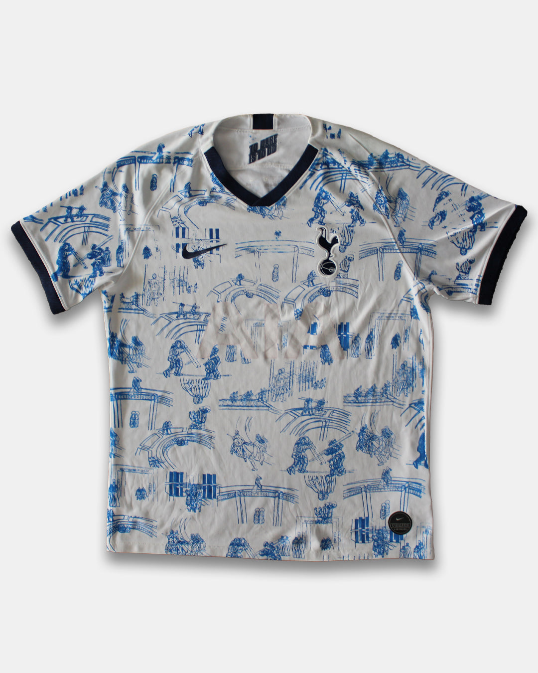 Custom Tottenham 2019/20 Home Jersey Large