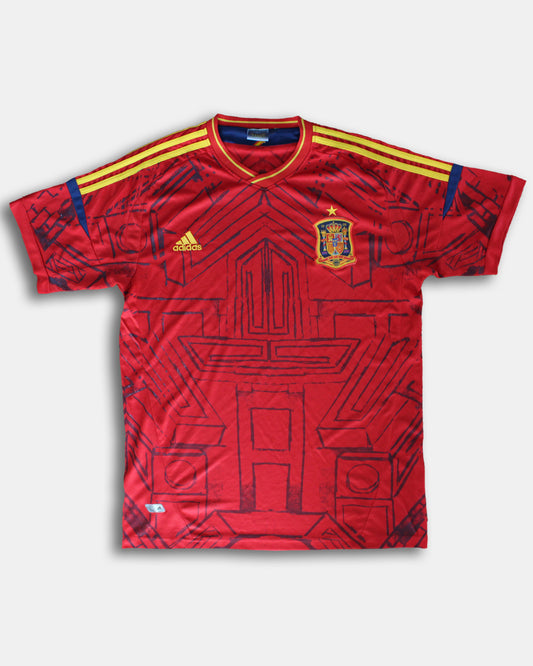 Custom Spain 2012 Jersey Large