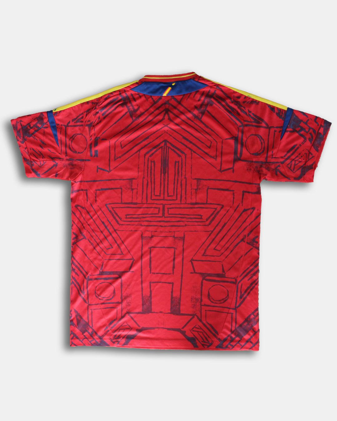 Custom Spain 2012 Jersey Large