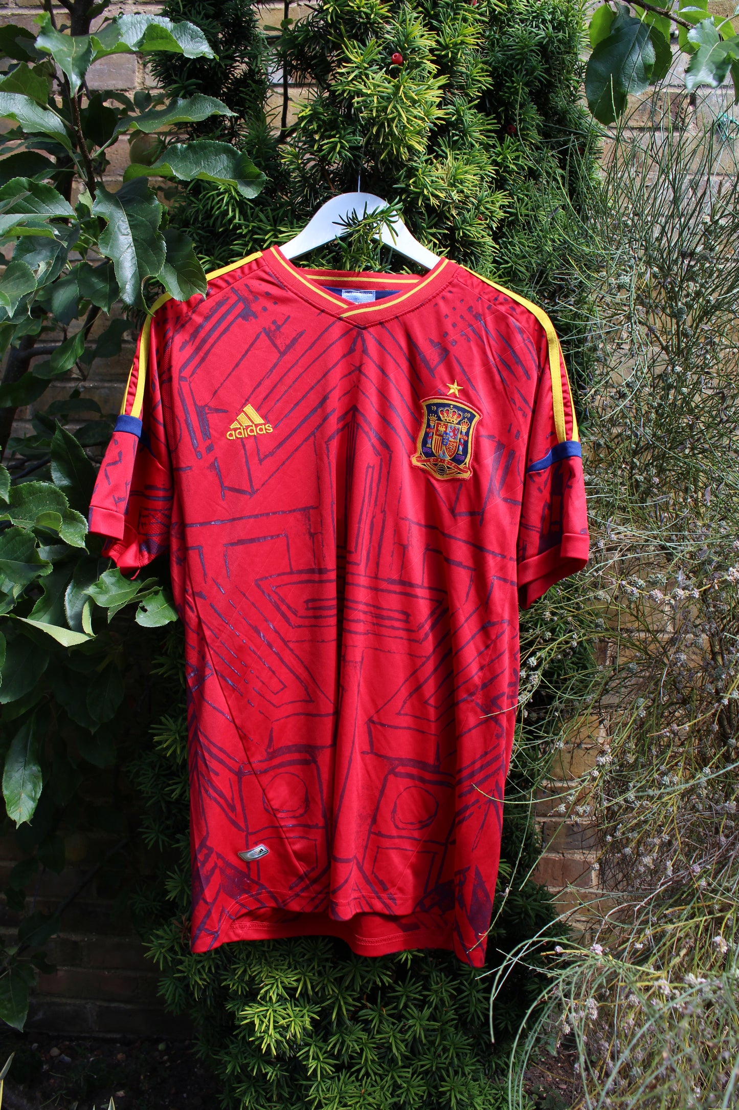 Custom Spain 2012 Jersey Large