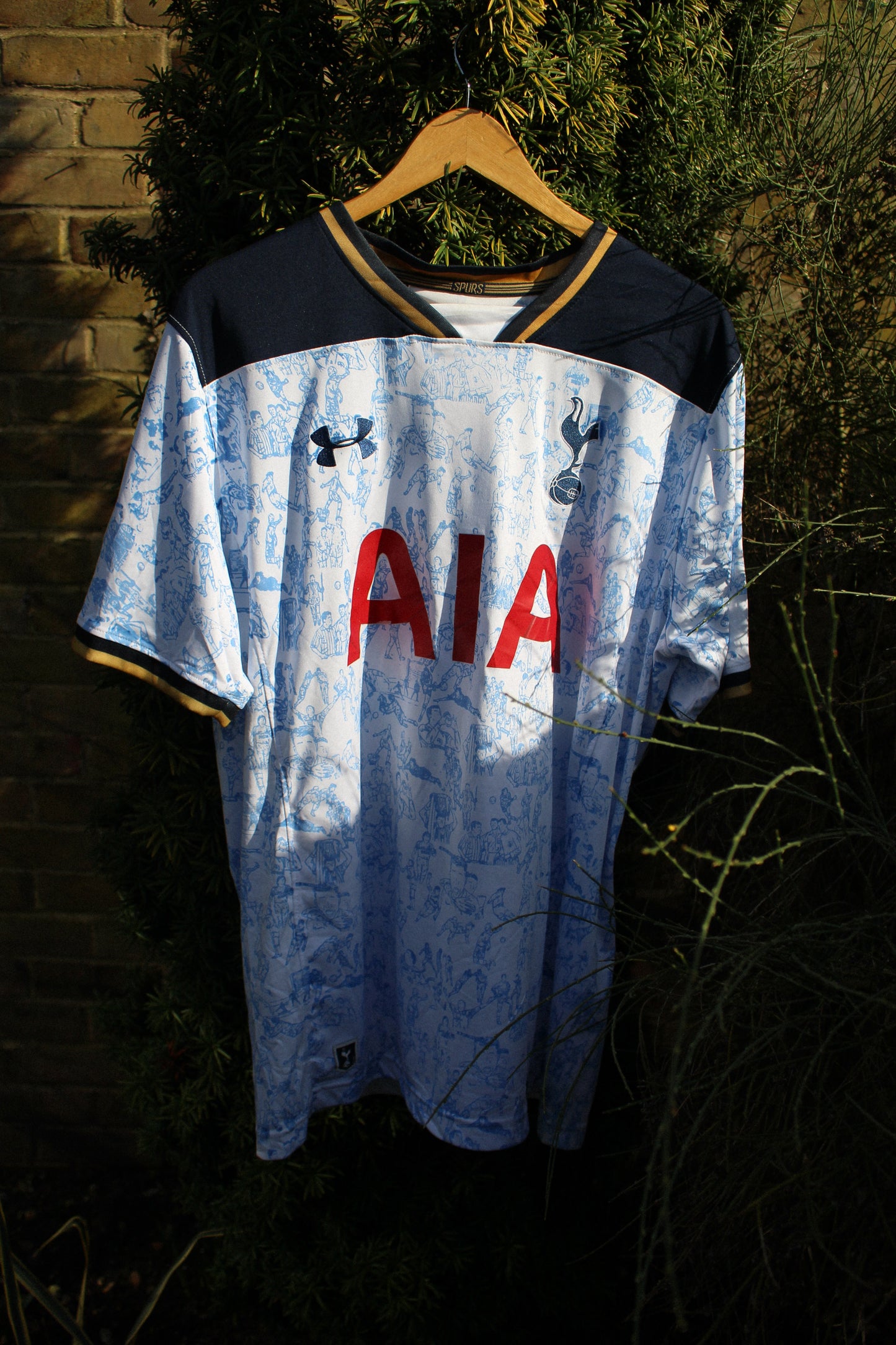 Custom Tottenham 2016/17 Sissoko Home Jersey