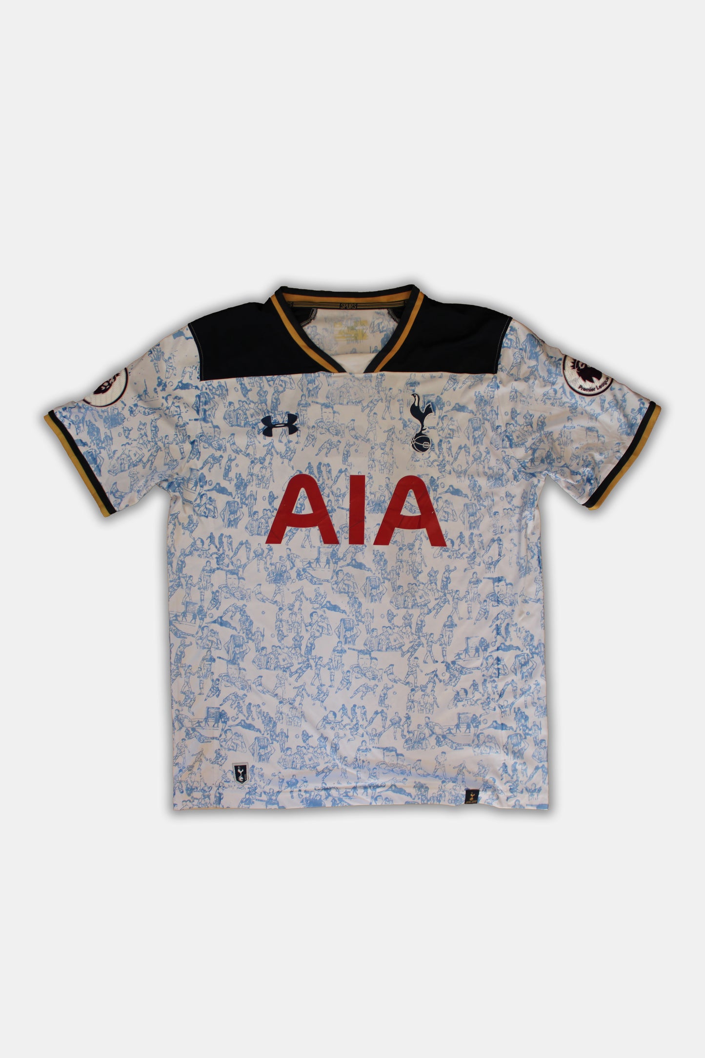 Custom Tottenham 2016/17 Sissoko Home Jersey