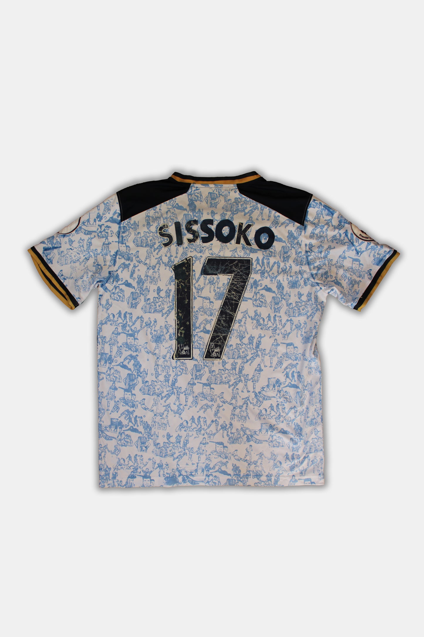 Custom Tottenham 2016/17 Sissoko Home Jersey